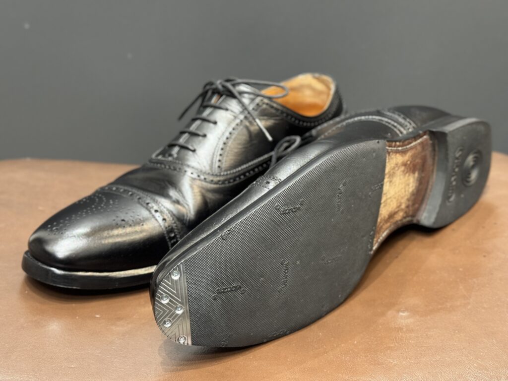 トースチール取り付け後のスコッチグレイン。全体に艶が戻り、均一な仕上がりを見せている。