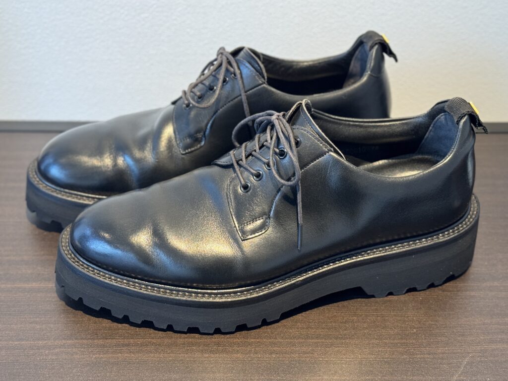 WH ダブルエイチ オールソール後の仕上がり 全体俯瞰