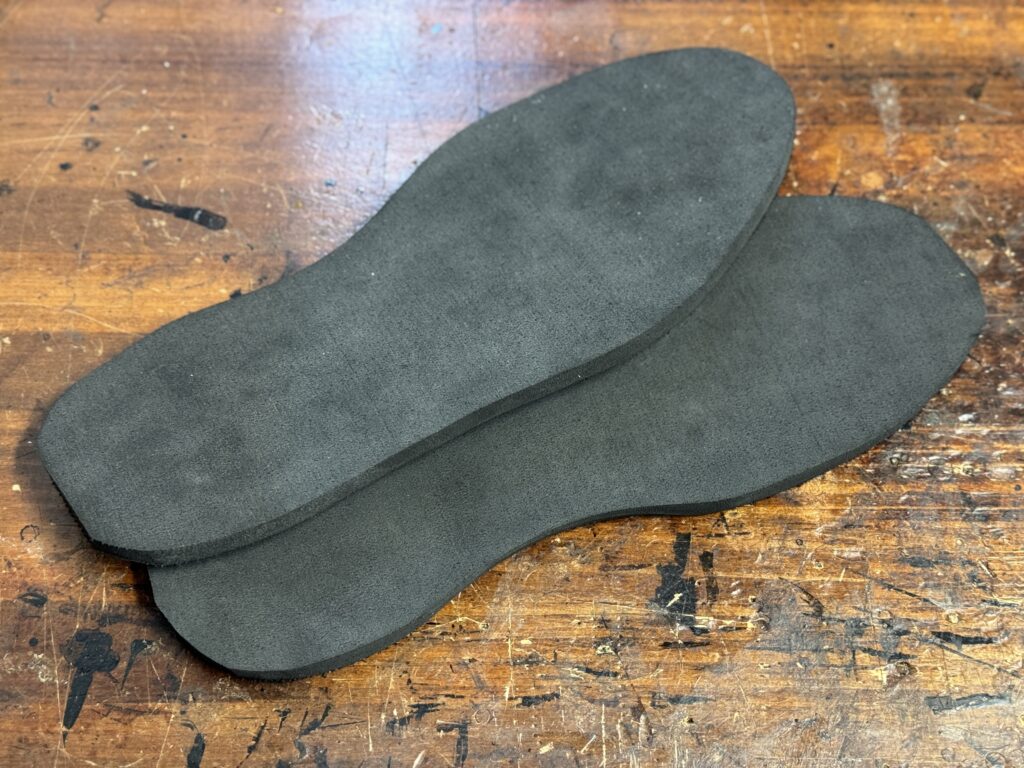 WH ダブルエイチ オールソールで使用する10mmスポンジ素材