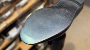 Alden（オールデン）タッセルローファーのトーレザー修理｜補修後つま先の仕上がり