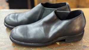 Guidi 990E 純正ハーフラバーとトップリフト補強後の俯瞰