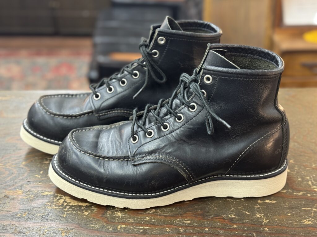 Red Wing 8179 Vibram4014オールソール後の側面