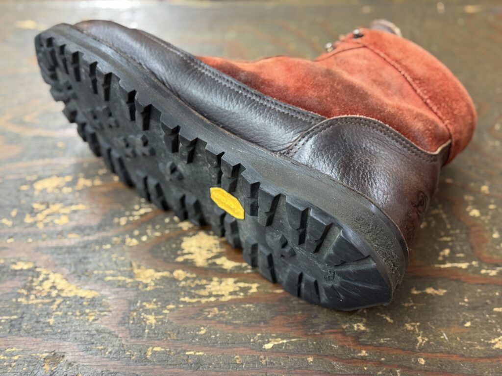 ダナー サーマン 修理前 ソール摩耗の状態