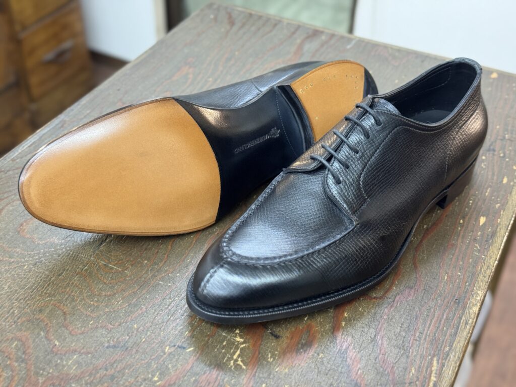 エドワードグリーン ドーバー 修理前 ソール面 