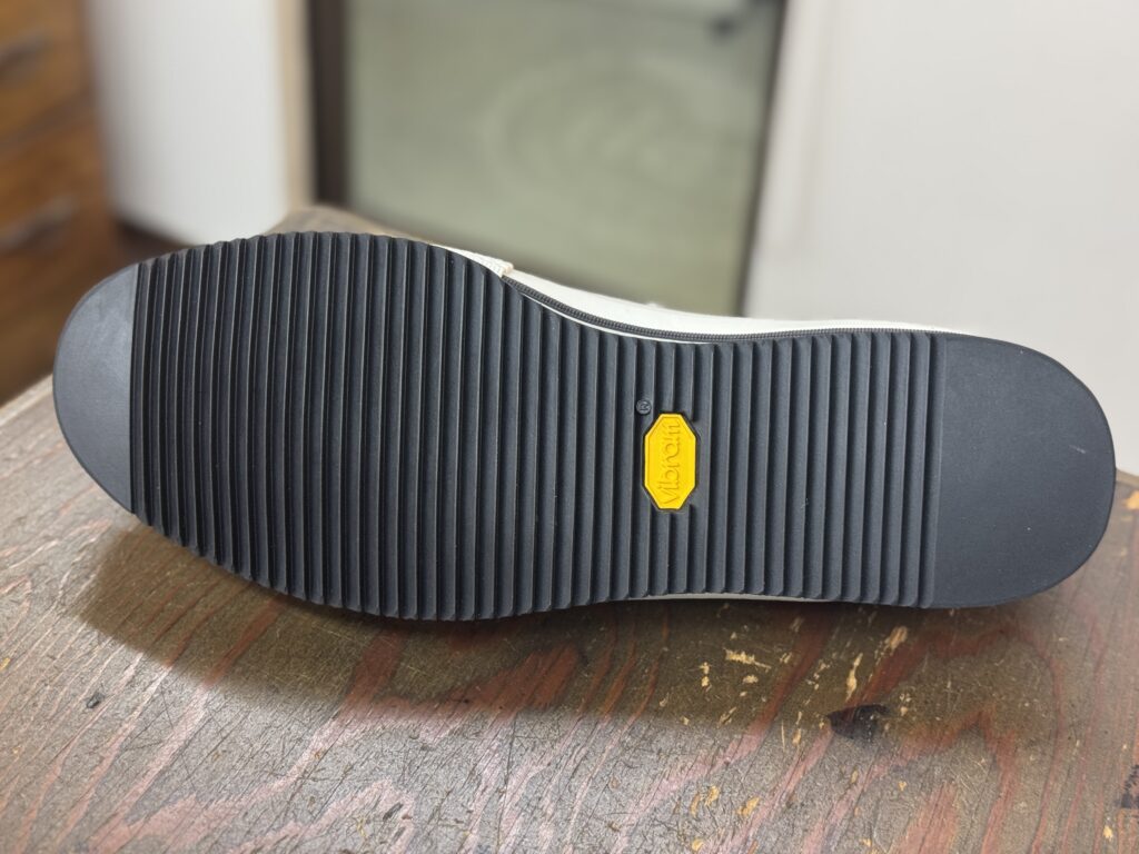 コンバースオールスターLGCY 修理後 ソール面 Vibram342ミニリップル