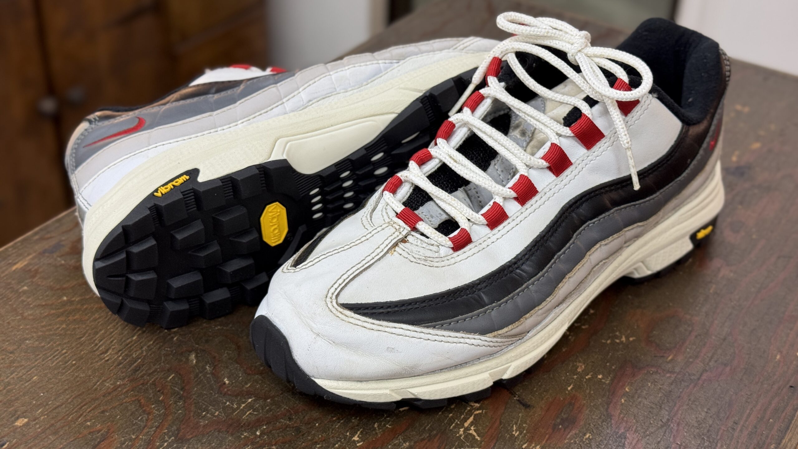 Vibram 762Kフェルランニングソールへ交換したNike Air Max 95