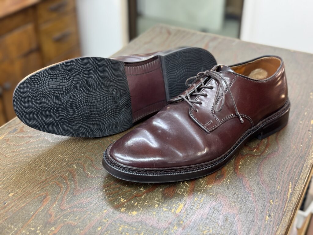 修理後のAlden(オールデン)990、別バージョンを俯瞰で見た様子