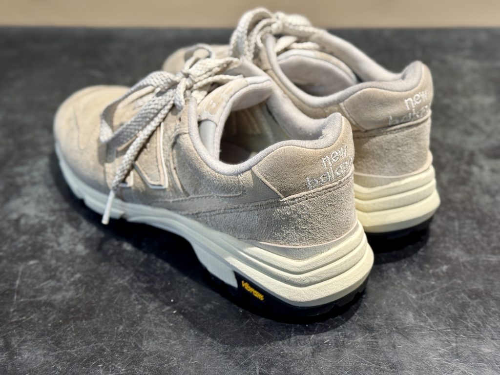 Vibram 762Kでオールソールしたニューバランス996の後方