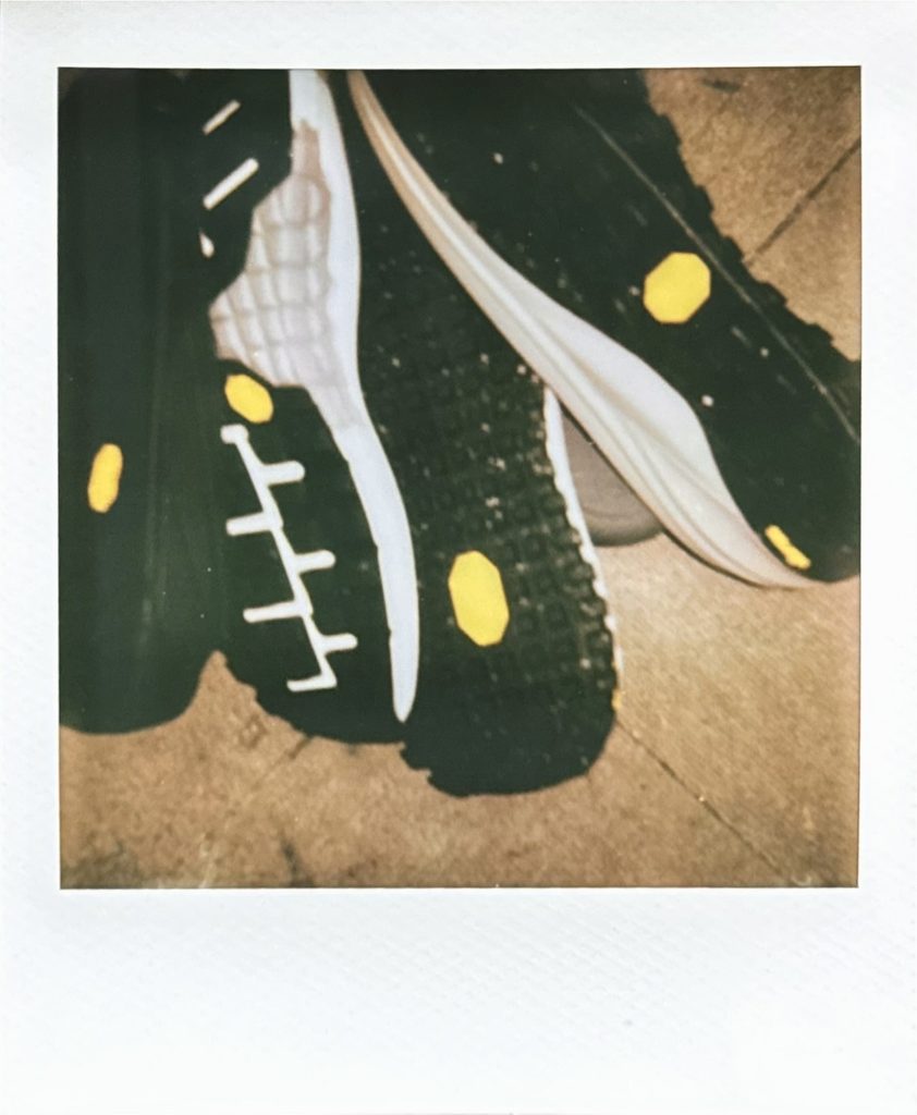 積み重ねられたVibram製カップソール